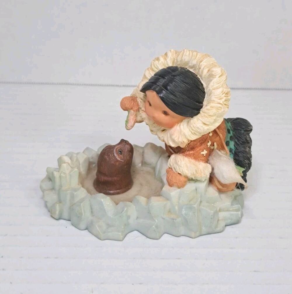 Vintage Enesco Friends of the Feather Gift of Generosity 285307 1997 Figurine 3"
